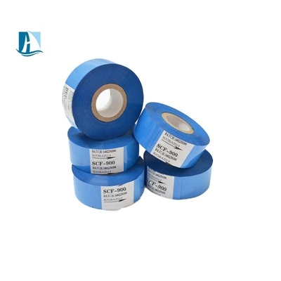 30mm * 100m LC1 Hot Stamping Foil Roll Black Coding Ribbons per la stampa della data di scadenza