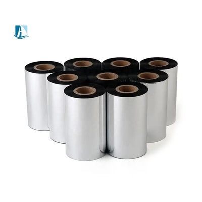 Stylus Printer Ribbon Wax Resin Foil Film con trasferimento termico e rotolo di inchiostro metallico