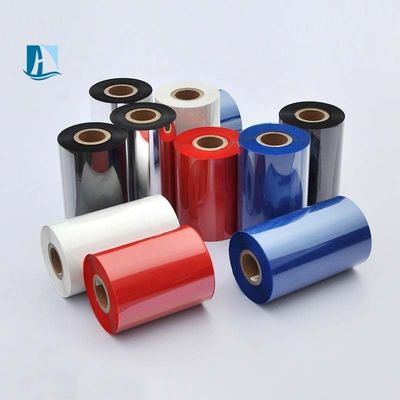 55 mm 500 m di resina di cera per nastri a trasferimento termico per esigenze di nastri a tinta a bordo vicino personalizzati