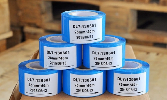 12 mm di larghezza colorato Hot Stamp Nastro soddisfa i requisiti del cliente per la macchina di fax