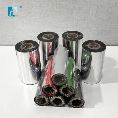 Fax Machine Applicable Thermal Transfer Wax Resin Ribbon per la stampa dei codici a barre delle etichette