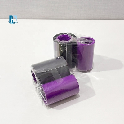 Stampatrice Zebra Nastro di resina di cera compatibile per la stampa di codici a barre resistenti all'usura e al taglio