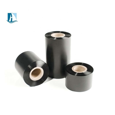 Basso MOQ Nero TTR nastro di trasferimento termico grado di cera per stampanti Zebra 1 pollice Core Dimensione