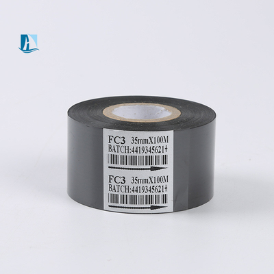 55*100m/122m Larghezza Nastro di timbro a caldo personalizzato per la codifica della data su 241 Type Batch Coder