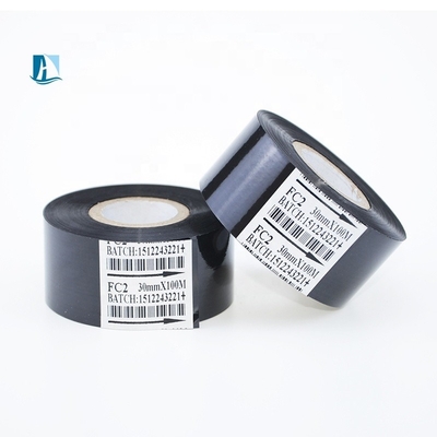 30 mm di larghezza Gold Silver Hot Stamp Ribbon per data e numero di lotto Stampa 100M lunghezza