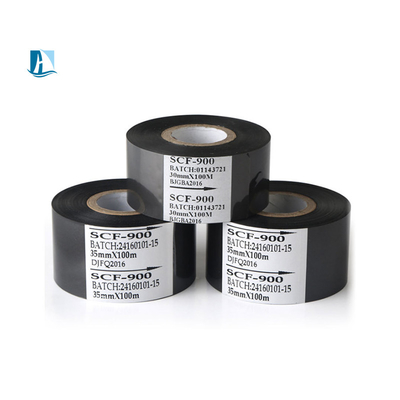 Dimensioni personalizzabili 30 mm * 100 m Folietta di codifica della data per la macchina di codifica Velocità di codifica 30-600 / minuto