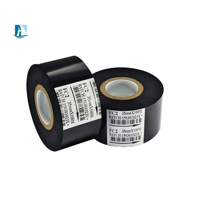 Nastro per stampante di lettere in ottone 25mm 100M Nastro per trasferimento termico per foglio di timbro a codifica a caldo