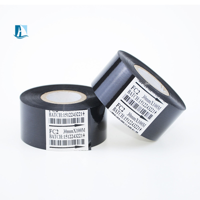 SCF900 LC1 Nero 30mm*100m Rubinetto per stampante di codici a barre Personalizzato per la data Stampa a caldo