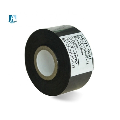 40mm*100m Verde SCF900 Fogli stampato a caldo Nastro colorato per stampante di date Nastro codice a barre