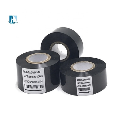 40mm*100m Verde SCF900 Fogli stampato a caldo Nastro colorato per stampante di date Nastro codice a barre