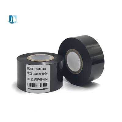 SCF900 SCF907 30mm*100m Foglio stampato a caldo di grado A Stampa di datazione rossa per la produzione di etichette
