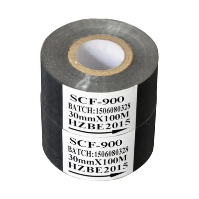 SCF900 SCF907 30mm*100m Foglio stampato a caldo di grado A Stampa di datazione rossa per la produzione di etichette