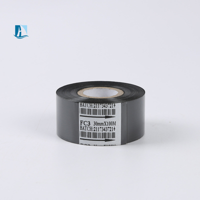 Nastro di timbro caldo larghezza 12 mm in colore nero personalizzato per la stampante