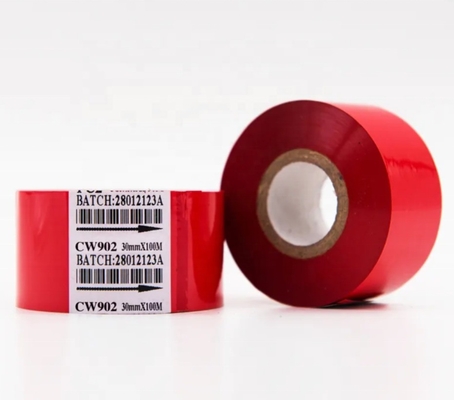 Stampa di codici a barre Compatibile Foglio di stampaggio a caldo in argento LC1 25mm*100m per imballaggio di etichette