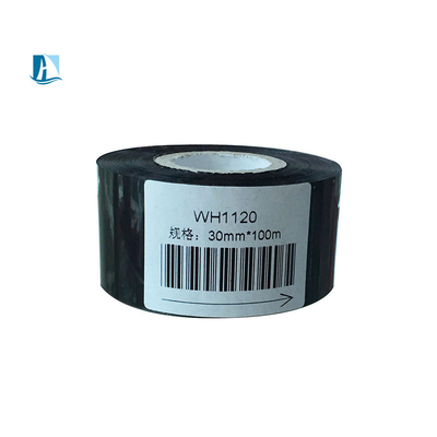 12 mm di larghezza Original Black Hot Stamp Ribbon Cutter per stampante di codifica professionale