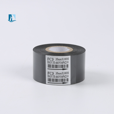 30 mm*100 m nastro di timbrazione a caldo per la datazione su carta/cuoio/tessuti/tessuti/plastiche