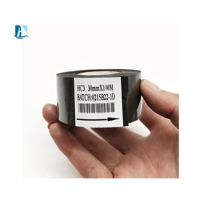 DY-8 Machine 12mm*100m Data Printing Black Hot Stamp Coding Ribbon per richiesta personalizzata