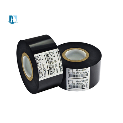Stampa etichette alimentari applicabile Black Hot Stamping Foil Scf900 Thermal Transfer Ribbon