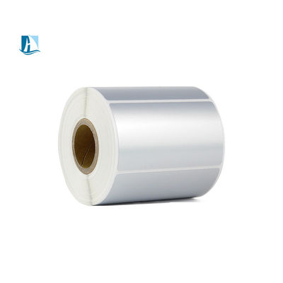 Rulli di etichette termiche stampate su misura per la stampa di codici a barre su stampanti termiche dirette