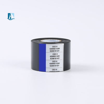 25*100 A Grade Black Color Hot Stamp Ribbon SCF905 SCF900 per stampante