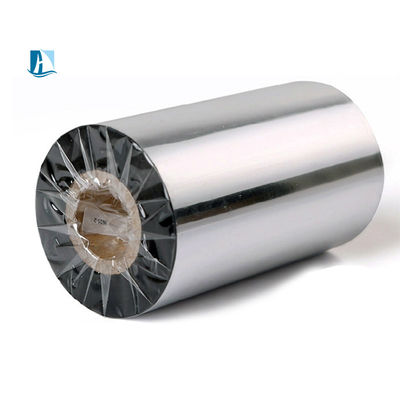 Temperatura del nastro di trasferimento termico a base di resina di cera per etichetta nera 100C-160C per la stampa di etichette