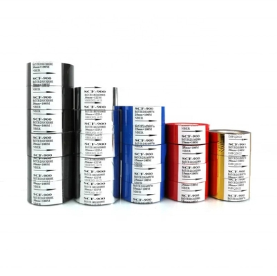 Fornitura di nastro di stampa termica da 20 mm*100 m per stampanti di etichette