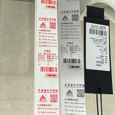 2024 Stampatore Cera Resina Nastro Etichetta Nastro Termico Argento Compatibile con Temperatura 100C-160C