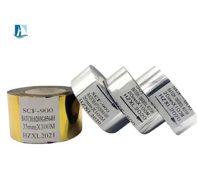 SCF-900/SCF-905/SCF-910/LC1 Stampaggio a caldo 30 mm 122 m con lettera in ottone