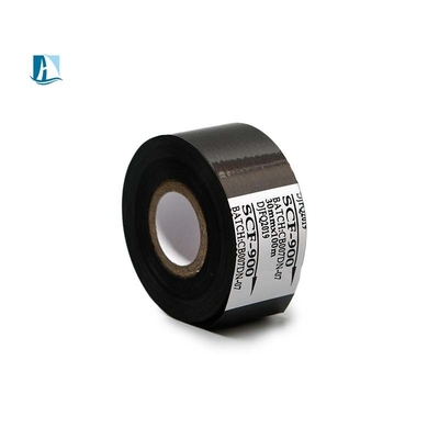 30mm*100m PET Gold Silver Hot Foil Ribbon per HP241b Coding Machine Tipo di stampa PET