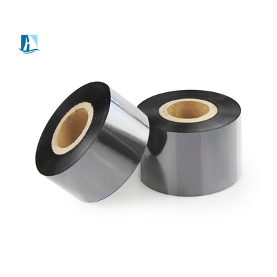 Nastro di timbrazione a caldo LC1 in argento personalizzabile per la stampa personalizzata con fax da 24 mm