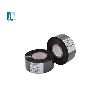 30mm*100m PET Film Black Hot Stamp Foil per SCF900 SCF910 Data di produzione Stampa