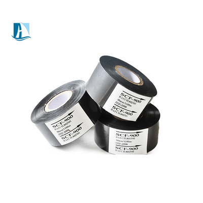 30mm*100m PET Film Black Hot Stamp Foil per SCF900 SCF910 Data di produzione Stampa