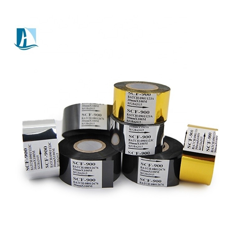 30mm Resina Stamp Coding Hot Stamping Film Ribbon per Data Coder Batch Coding Machine