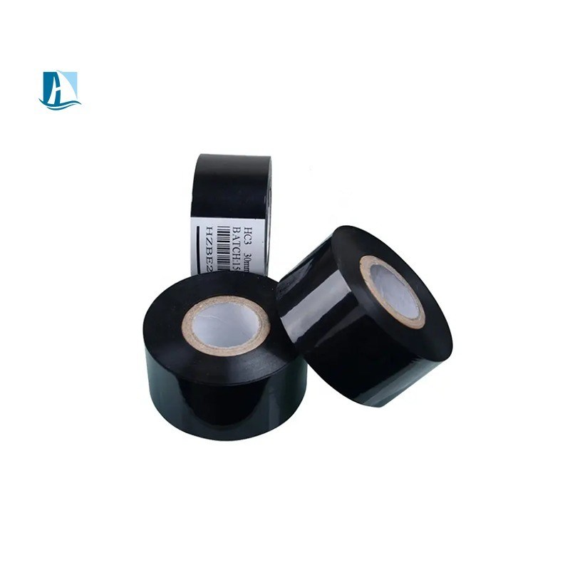 DY-8 Machine 12mm*100m Data Printing Black Hot Stamp Coding Ribbon per richiesta personalizzata