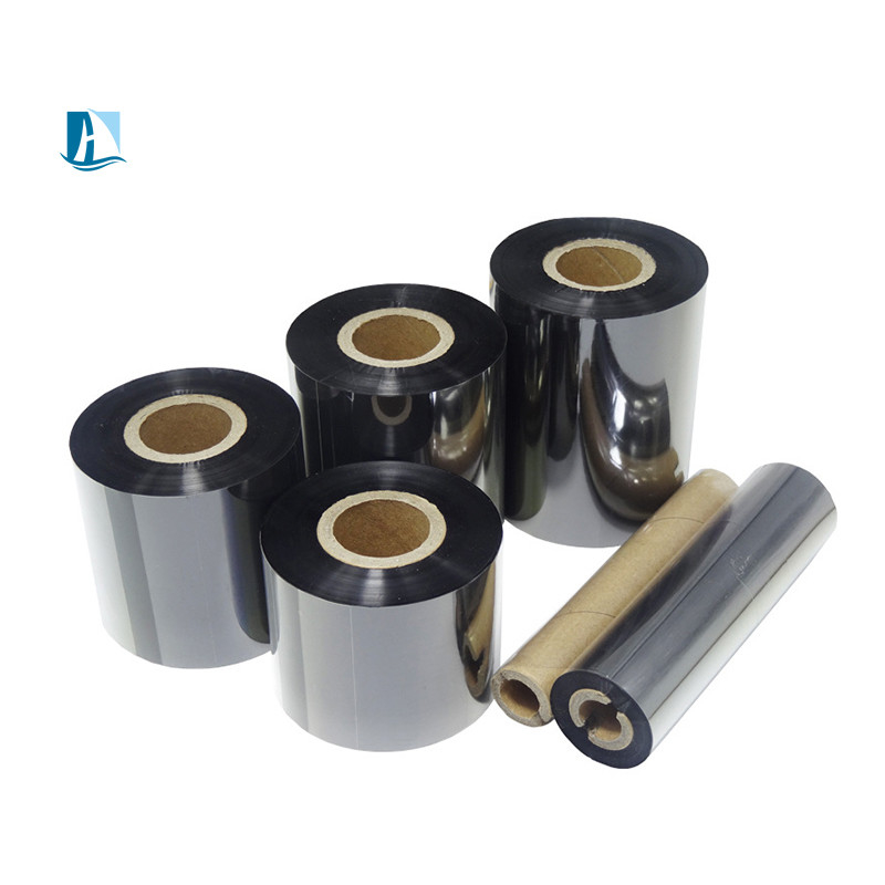 2024 Stampatore Cera Resina Nastro Etichetta Nastro Termico Argento Compatibile con Temperatura 100C-160C