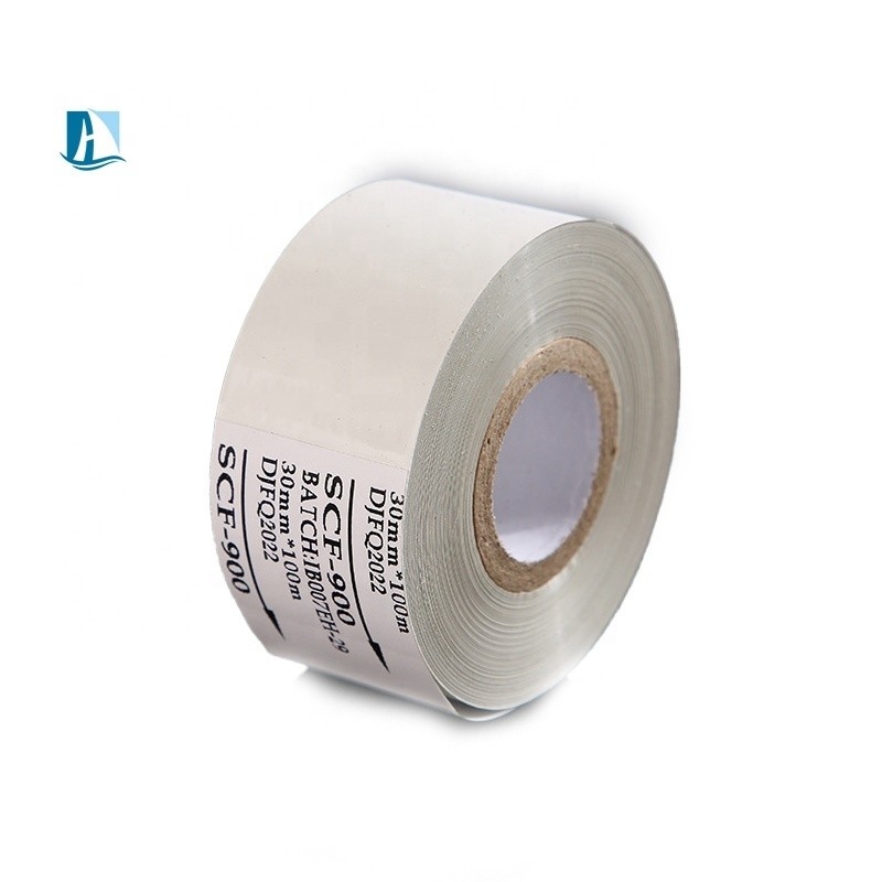 Nastro PET bianco originale SCF900 per macchina da stampa e pellicola di imballaggio personalizzata